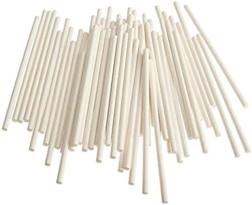 Lollipop Sticks 150 Count, 4 Size Options, Made in the USA (8")