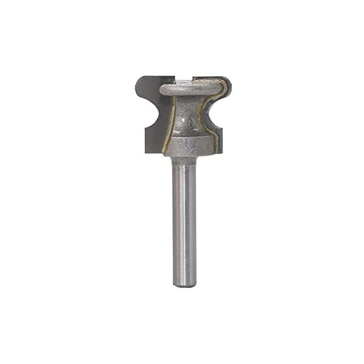 Boxonly End Milling Cutter Bit 1/4" Shank Finger Pull Bit Slot Cutter Router Bit 1" Cutting Dia Woodworking Cutting Tool