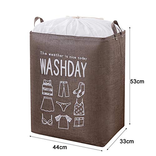 YOOKEA 2 Stück Wäschekörbe Faltbarer Wäschesack Aufbewahrungsbehälter