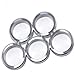 Yoursme 5PCS Bisquette Saver Upgrade Version Aluminum Wood Spacer Pucks BBQ