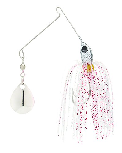Strike King Micro-King Spinnerbait - Silver Colorado Blade