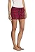 District Ladies Juniors Flannel Plaid Boxer