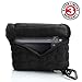 USA GEAR Universal Small Digital Camera Case Sleeve with Accessory Storage Room and Built-In Carabiner Clip for Travel - Compatible with Canon Rebel, Nikon D7500, Compact DSLR and More Digital Cameras