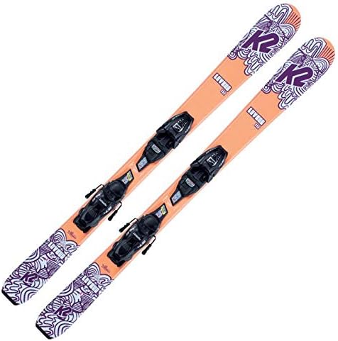 K2 2021 Bindings FDT w/Marker Skis Fastrak Bug Luv Girls Skis classic style  - www.klevering.com