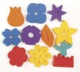 Flower Shapes Sponges: Set of 11