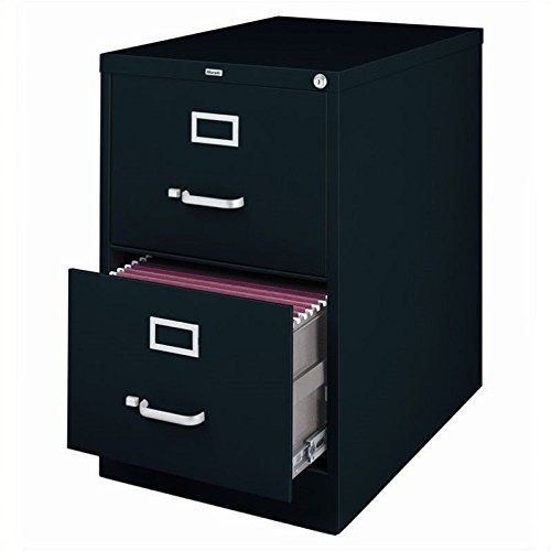 2-Drawer Commercial Legal Size File Cabinet Finish: Black