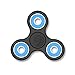 Wisdomspot Fidget Spinner Toy Stress Reducer - Perfect For ADD, ADHD, Anxiety, and Autism Adult Children for Killing Time -2 Pack(Blue)