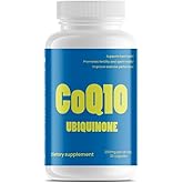 Coenzyme Q10 (CoQ10) - 200mg, Daily Antioxidant for Heart Health, Energy, and Fertility, 30 Vegetarian Capsules - 1 Month Supply