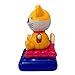 Iuhan Cute Cartoon Solar Powered Dancing Animal Swinging Animated Bobble Dancer Toy Car Decor New (E)