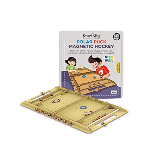 image for Smartivity Polar Puck Magnetic Hockey , STEM Learning Toys, Creative C