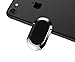 TIGERNU Phone Ring Holder,Magnetic/Universal 360 Degrees Rotation/90 Degrees Flip,Finger Ring Stand Grip Kickstand Mount iPhone Ring, iPad, Samsung, Cell Phone (Black)