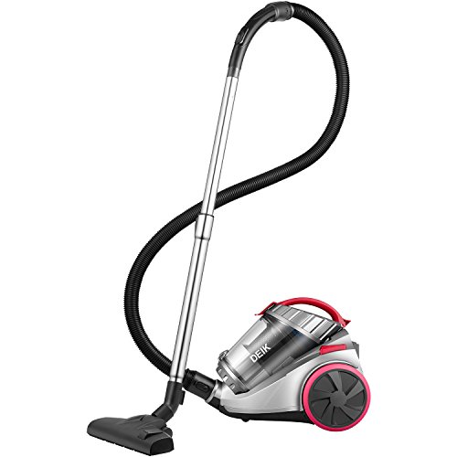 Deik Vacuum Cleaner, Cylinder Vacuum Cleaner 18KPa Powerful Suction