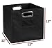 Niche Set of 6 Cubo Foldable Fabric Bins- Black