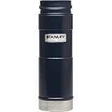 Stanley Classic One Hand Vacuum Mug 16oz Hammertone Navy (Sports)