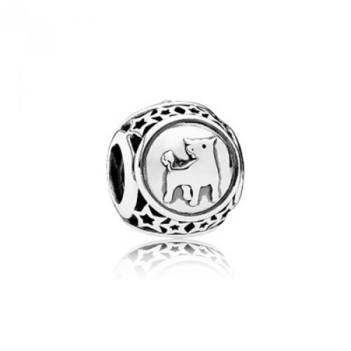 PANDORA 791937 Taurus Star Sign Charm