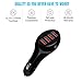 Car Charger,Gosin [Smart Technology High Capacity] 48W/9.6A 4 USB Port Rapid Universal Car Charger Adapter for iPhone 4 4S,iPhone 5 5S,iPhone 6 6plus,iPad(Black)