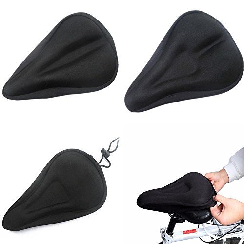 Ligntean Outdoor Cycling Accessories Sponge 3D Silicon Gel Saddle Pad Bicycle Seat Cover Cushion