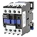 Baomain AC Contactor CJX2-1810 220-240V AC 50-60Hz 660V 32 Amp 3 Phase 3-Pole NO DIN Rail