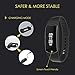 Smart Fitness Activity Band, Calorie Step Distance Counter Sleep Quality Recorder MSG Call Push USB Charger Sedentary Remind Smart Sports Bracelet