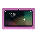 Turpro Kids' Shockproof Silicone Case for Chromo Inc 7 inch, Alldaymall A88X, Dragon Touch Y88X Plus/Y88X, VURU A33, NPOLE 7 Inch Tablet (Light Purple)