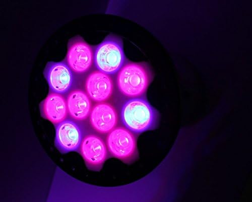 LED Grow Light Hydroponic Indoor, IR LED Grow Lamp for Plant Flower & Veg (36 Watts)