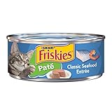 Purina Friskies Pate Wet Cat Food, Classic Seafood Entree - (24) 5.5 oz. Cans