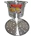 24 Qt Tamale Steamer Vaporera Stock Pot Premium Aluminum Tamalera 6 Gallons