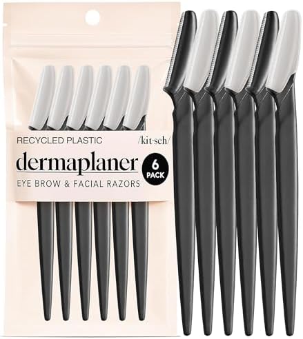 Kitsch Dermaplane Razor for Women Face - Face Razors for Women and Men ...