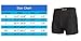REEHUT Men's Padded Bicycle Cycling Underwear Shorts - Lightweight, Breathable & Elastic - XL