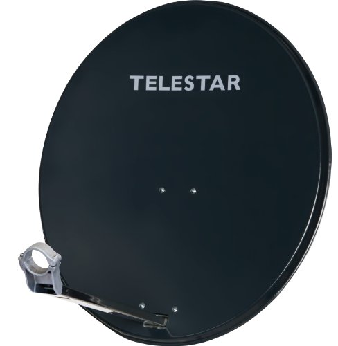 TELESTAR DIGIRAPID 60 A – Parabola satellitare (60 cm, alluminio, braccio feed stabile & di alta qualità) – Antracite