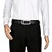 Vbiger Men's Leather Belt Sliding Buckle 35mm Ratchet Belt (Black 21) 48