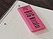 Giant Jumbo Pink Eraser For Big Mistakes