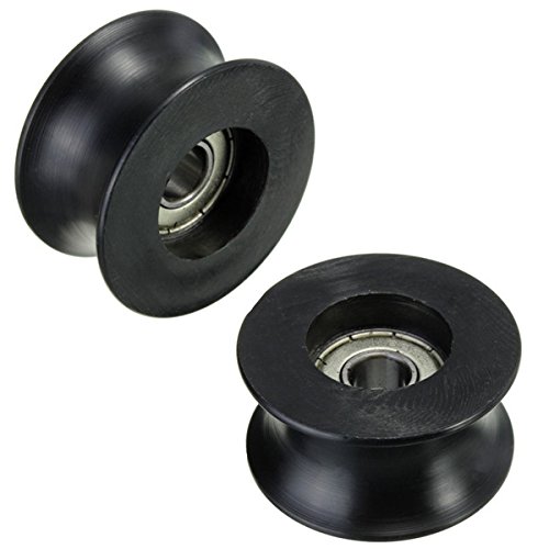 4pcs 8mm U Groove Ball Bearing 0840UU Groove Guide Pulley Sealed Rail Ball Bearing 84020.7mm