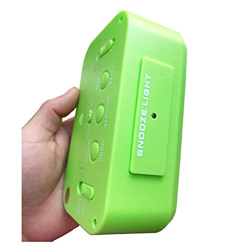 Multifunctional Smart Digital Alarm Clock Light LCD Temperature, Night Light, No Radiation, Automatic Background Light Sensing, Quiet