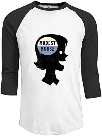 Modest Mouse American Rock Band Mens Plain Raglan T Shirt 3/4 Sleeve Crazy Custom Shirts Men