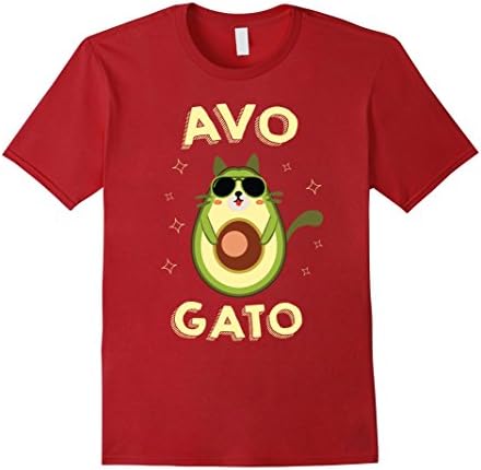 Mens Amazing Avogato - Avocado T-shirt Medium Cranberry