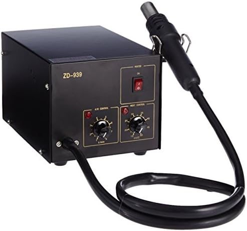 SMD soldering and desoldering using hot air for Micro-Components