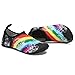 FANTURE Lightweight Women and Men Aqua Water Shoes Quick-Dry Breather Sports Skin Barefoot Anti-Slip Multifunctional