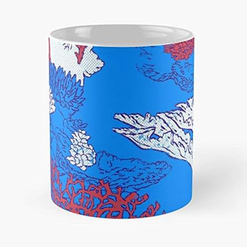 Corals Coral Reef Coffee Mugs Ceramic Handmade