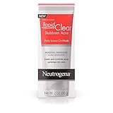 Neutrogena Rapid Clear Stubborn Acne Daily Leave-on Face Mask with Benzoyl Peroxide Acne Medicine to Clear Breakouts, 2 oz (Pack of 3)
