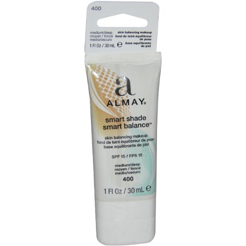 Almay Smart Shade Smart Balance Makeup, Medium/Deep, 1-Ounce Tube