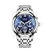 Watches Men Luxury Brand Chronograph Men Sports Watches Waterproof Full Steel Quartz Men's Watch