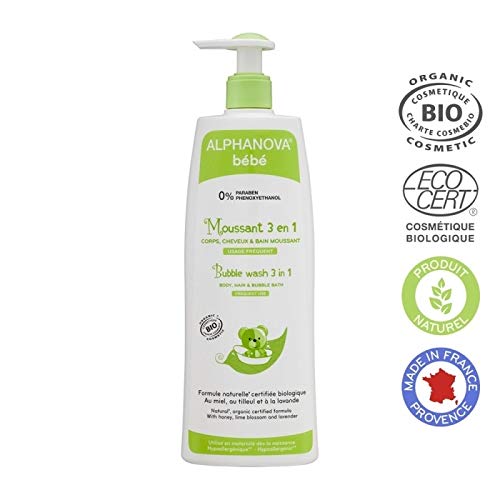 organic baby bubble bath