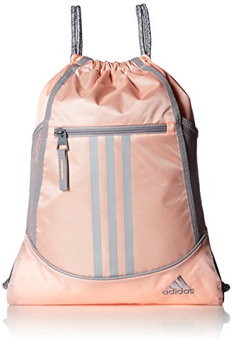 adidas Alliance II Sack Pack, One Size, Haze Coral/Light Onix/Heather Cording