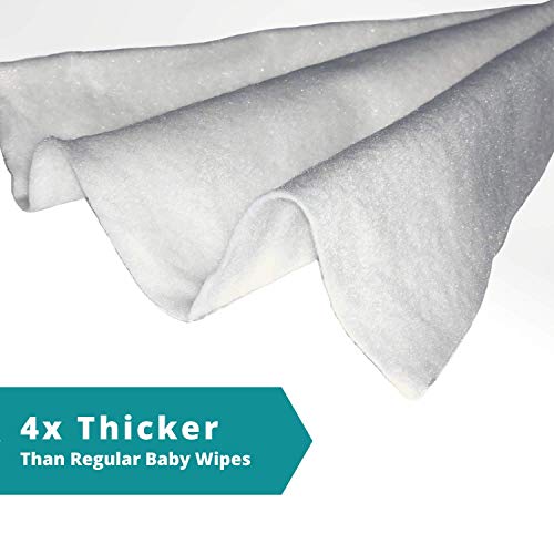 2 Ultra+Thick+Rinse+Bathing+Cloths+Requiring