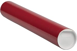 JAM Paper® 3 x 24 Mailing Tube - Red - Sold Individually