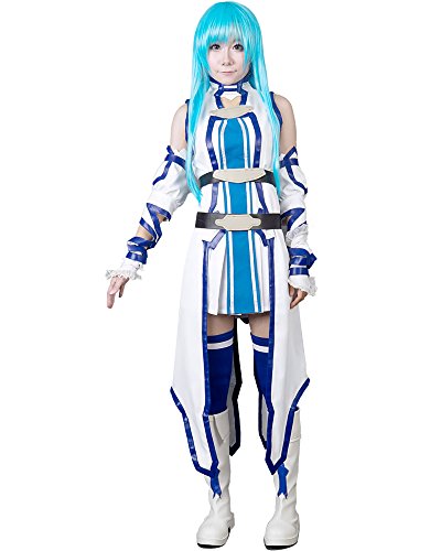 Miccostumes Women's Sword Art Online 2 ALO Asuna Cosplay Costume