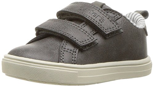 carter's Boys' Gus Casual Sneaker, Grey, 8 M US Toddler