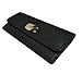 Michael Kors Jet Set Travel Flat Wallet Saffiano Leather,Black,Medium