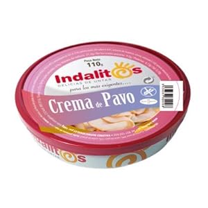 Indalitos – crème de Pavo – dienblad met 5 blikken 110 g